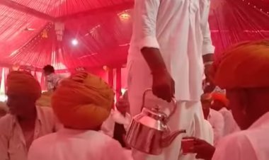 निम्बावास में एक निजी शादी समारोह के आयोजनकर्ता, केतली से मनुहारकर्ता व सेवनकर्ता के विरुद्ध पुलिस ने मामला दर्ज किया