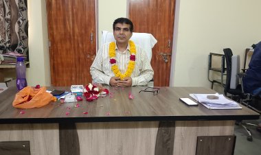 डॉ. कमलेश मीणा ने संभाला जालोर हॉस्पिटल के पीएमओ का पदभार