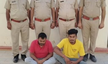 बागोड़ा पुलिस ने 3 लाख 67 हजार नकली नोट बरामद कर दो आरोपियों को किया गिरफ्तार