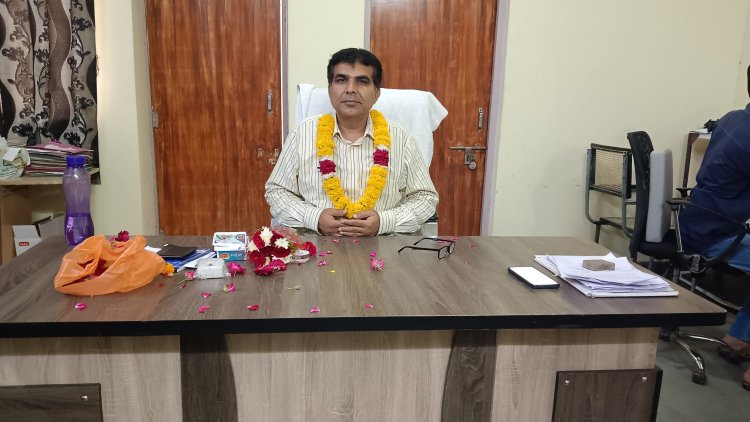 डॉ. कमलेश मीणा ने संभाला जालोर हॉस्पिटल के पीएमओ का पदभार