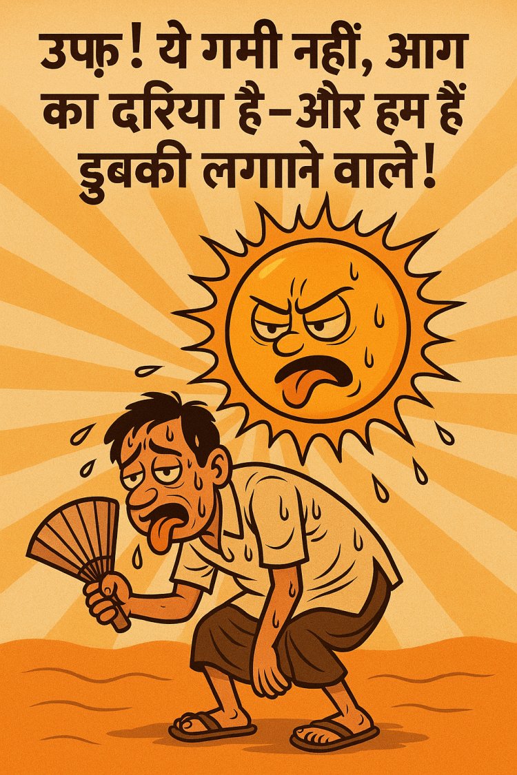 उफ! ये गर्मी नहीं, आग का दरिया है – और हम हैं डुबकी लगाने वाले
