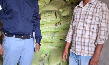 रंगाला में आदान विक्रेता पर कार्यवाही, नकली उर्वरक के 400 बैग किए जब्त
