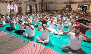 ‘‘एक पृथ्वी, एक स्वास्थ्य के लिए योग’’ की थीम पर मनाया 11वाँ अंतर्राष्ट्रीय योग दिवस