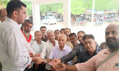 उदयपुर में रेजिडेंट डॉक्टर की मौत पर ब्राह्मण समाज में आक्रोश, विप्र फाउंडेशन ने भीनमाल में सौंपा ज्ञापन