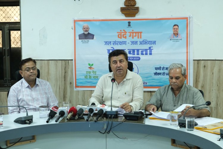 गंगा सी पवित्र जल की बूंदों को सहेज कर राज्य को जल में आत्मनिर्भर बनाने का हमारा प्रयास - केके विश्नोई