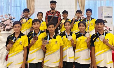 राष्ट्रीय ग्रेपलिंग चैंपियनशिप में जालोर के खिलाड़ियों की धाक, जीते 16 पदक