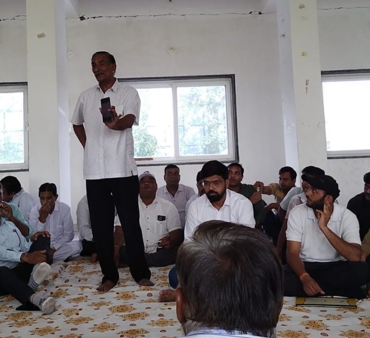 रियल एस्टेट विकास सेवा संस्थान जालोर की बैठक में कार्यकारिणी का हुआ गठन, गजेंद्रसिंह बने अध्यक्ष