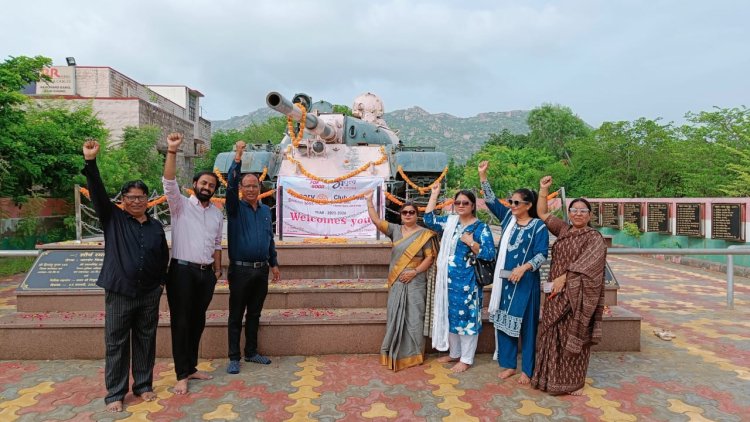 रोटरी क्लब जालोर ने कारगिल विजय दिवस पर शहीदों को दी श्रद्धांजलि