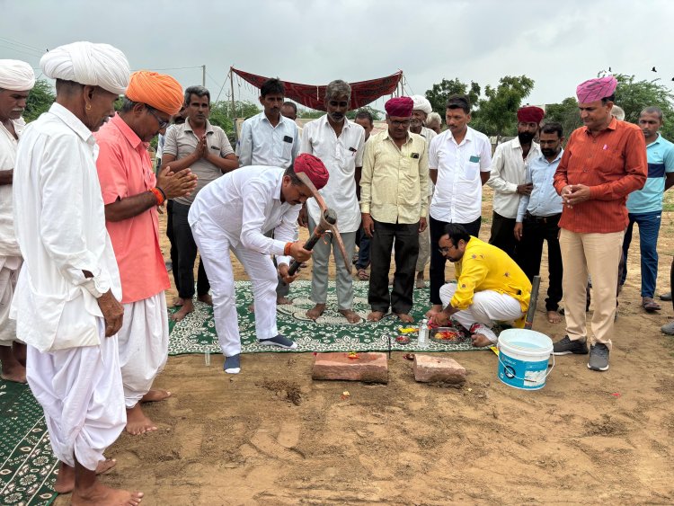 मोहीवाड़ा में जल जीवन मिशन के तहत पेयजल टंकी निर्माण का शिलान्यास, वर्षों पुरानी समस्या होगी दूर