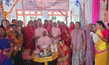 तीखी गांव में रोटरी क्लब द्वारा जैन तपस्विनियों का बहुमान