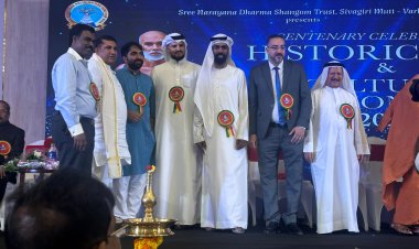 दुबई में शिवगिरी सांस्कृतिक सौहार्द उत्सव 2025 : जालोर से ओडवाड़ा के सरपंच लक्ष्मण पटेल ने दर्ज कराई सहभागिता