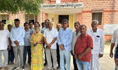 आहोर में सड़क निर्माण की धीमी चाल बनी परेशानी का सबब - चौधरी