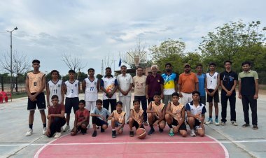 फिट इंडिया मूवमेंट के अंतर्गत तीन दिवसीय खेल प्रतियोगिता में एथलेटिक्स और बास्केट बॉल मुकाबले