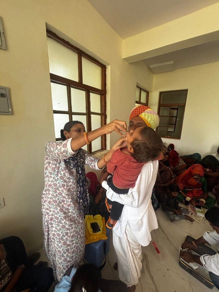 विशेष टीकाकरण अभियान के अंतर्गत साजनपुरा में जागरूकता कार्यक्रम एवं टीकाकरण सत्र का सफल आयोजन