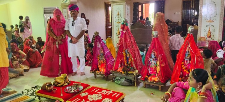 तूरा गांव में सात वर्षों से कृष्ण ठहराव की परंपरा निभाकर सामाजिक समरसता को मजबूत करने में जुटे रतनसिंह