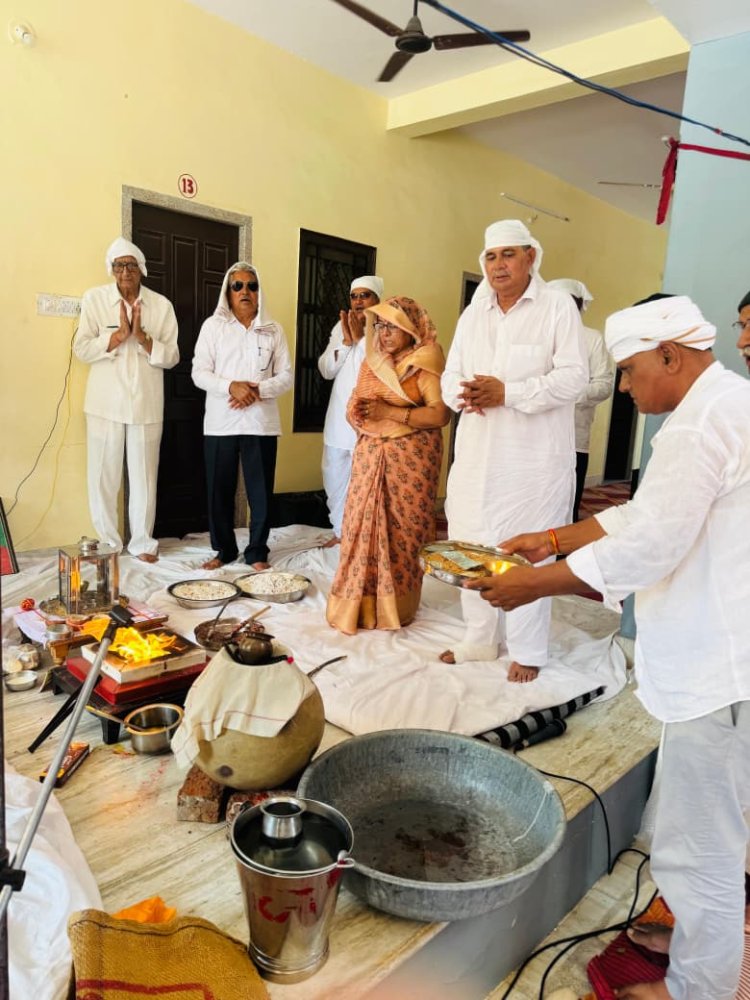 भगवान जम्भेश्वर जन्मोत्सव पर भव्य जागरण एवं प्रसादी का हुआ आयोजन