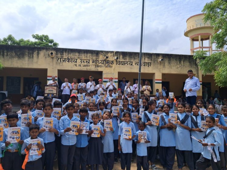 जालोर जिले के डेढ़ लाख से अधिक विद्यार्थियों तक पहुँची "नवोसा कलम" – शिक्षा को नई दिशा देने की पहल