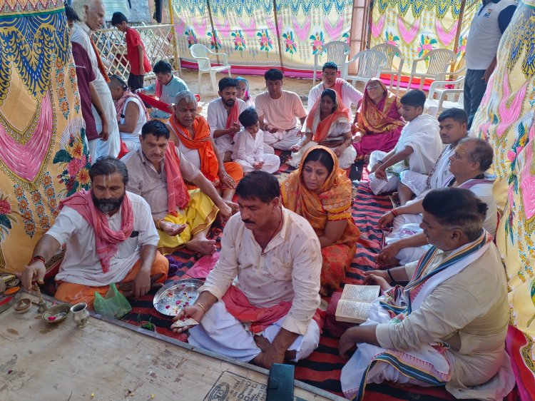 तीन दिवसीय गणपति मन्दिर प्राण प्रतिष्ठा महोत्सव का शुभारम्भ के दिन 151 कन्याओं द्वारा निकलेगी जलयात्रा