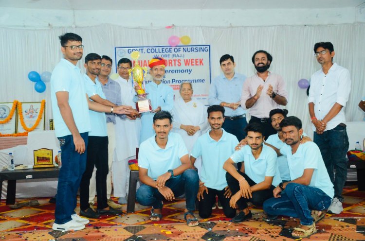 खेल सामाजिकता, परिश्रम, अनुशासन और देशप्रेम का महत्वपूर्ण माध्यम - बालावत