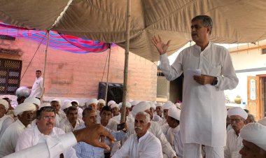 प्रेरणादायी पहल : आहोर पंचायत समिति के सदस्य रूपाराम चौधरी के निधन के बाद बारहवें पर परिजनों ने बालिका शिक्षा को बढ़ावा देने के लिए समाज को सौंपे सवा पांच लाख रुपए