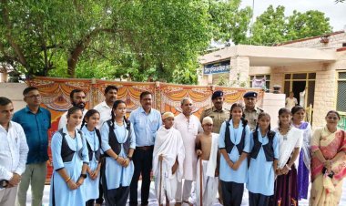 अहिंसा, स्वदेशी व स्वच्छता के क्षेत्र में महात्मा गाँधी का योगदान अतुलनीय, स्वच्छता की आदत को दैनिक जीवन में अपनाएं-मुख्य सचेतक जोगेश्वर गर्ग