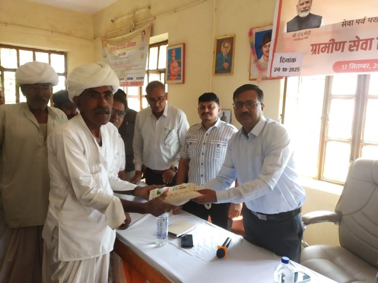जालोर की 9 ग्राम पंचायतों में आयोजित हुए ग्रामीण सेवा शिविर में जरूरतमंदों को किया लाभांवित