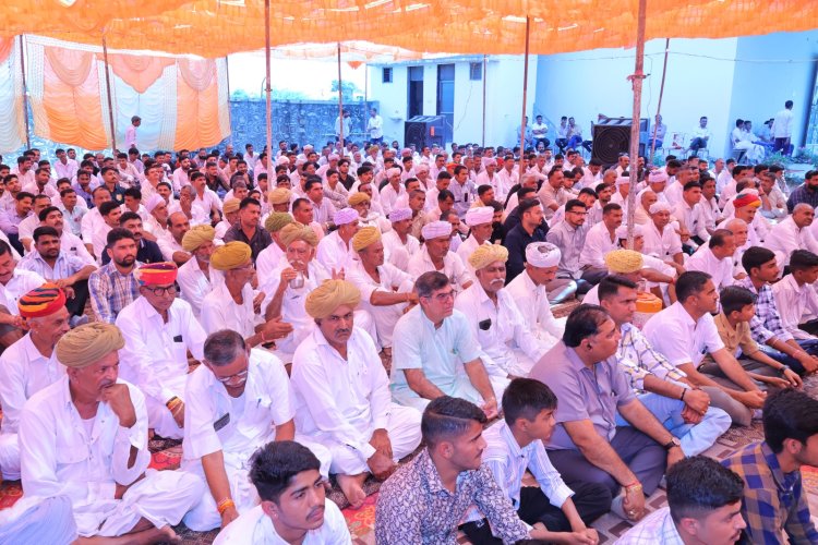 भोमिया राजपूत समाज की 78 प्रतिभा का हुआ सम्मान, फोजसिंह डाभी बने युवा परिषद के तहसील अध्यक्ष