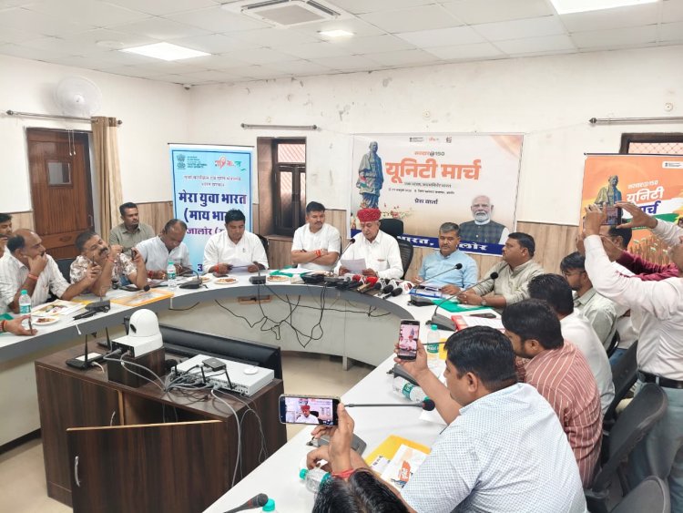 पटेल के अखण्ड भारत के विचारों को जन-जन तक पहुँचाए-सांसद लुम्बाराम चौधरी 