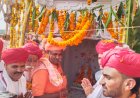 बागरा में नवनिर्मित मंदिर की प्रतिष्ठा विधि विधान से सम्पन्न