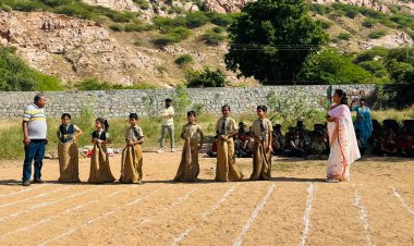 विद्या भारती स्कूल के बालकों ने मनाया बाल दिवस 