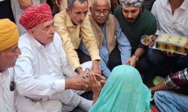 गणपतसिंह प्रकरण में एक महीने का अल्टीमेटम, एसआईटी करेगी जांच, नवें दिन सांसद ने ज्यूस पिलाकर तुड़वाया अनशन