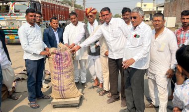 जालोर जिले में समर्थन मूल्य पर मूंग - मूंगफली खरीद प्रारम्भ