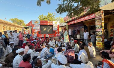 विकास रथयात्रा के माध्यम से सरकार की उपलब्धियों का गांव-गांव प्रचार, आहोर विधायक राजपुरोहित ने भोरड़ा में की जनसुनवाई