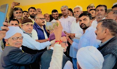 झाब के स्थान पर भादरुणा को पंचायत समिति करने का विरोध, भाजपाइयों समेत ग्रामीणों ने जताया आक्रोश