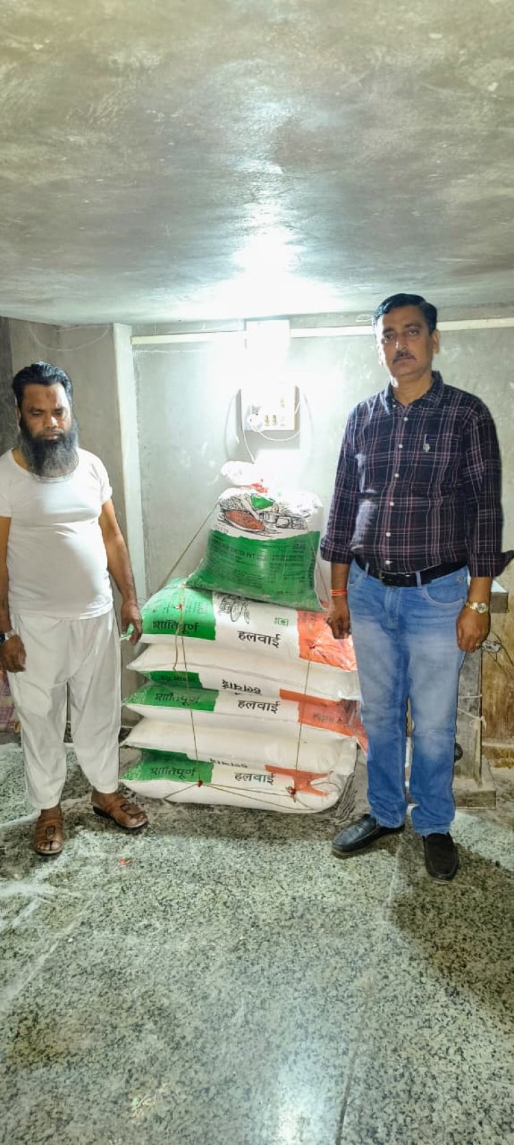 शुद्ध आहार मिलावट पर वारः खाद्य सुरक्षा दल की पाव बनाने वाली बेकरी पर कार्रवाई