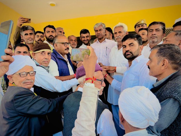 झाब के स्थान पर भादरुणा को पंचायत समिति करने का विरोध, भाजपाइयों समेत ग्रामीणों ने जताया आक्रोश