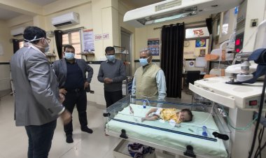 मुख्य सचेतक ने सामान्य चिकित्सालय जालोर का औचक निरीक्षण कर देखी व्यवस्थाएँ