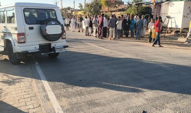 बोलेरो की टक्कर से मांडवला में मां-बेटी घायल