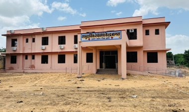 तैयार भवन, बंद दरवाजे: बागरा का नया अस्पताल बना शोपीस