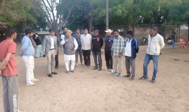 मुख्य सचेतक जोगेश्वर गर्ग ने राजस्थान राज्य क्रीडा परिषद जयपुर की टीम के साथ खेल सुविधाओं के विकास को लेकर चर्चा कर शाह पूंजाजी गेनाजी स्टेडियम परिसर में सुविधाओं का किया अवलोकन