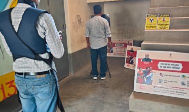 हैंडहेल्ड पोर्टेबल एक्स-रे मशीन से लेटा में 175 ग्रामीणों के किए गए डिजिटल एक्स-रे