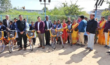 जिला स्तरीय मेगा पीटीएम, निपुण मेला, निःशुल्क साईकिल वितरण, ट्रांसपोर्ट वाउचर व गार्गी पुरस्कार की डीबीटी कार्यक्रम का हुआ आयोजन