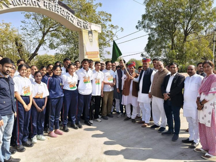 रन फॉर स्वदेशी अभियान के तहत संकल्प दौड़ का किया आयोजन