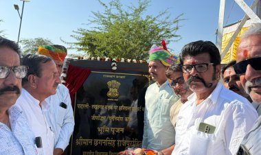 पादरली–तखतगढ़ मार्ग पर कल्वर्ट निर्माण का शिलान्यास, ग्रामीणों की समस्याओं पर हुई जनसुनवाई