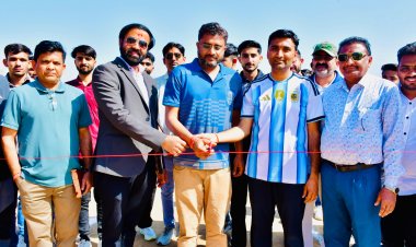 खेल खेलो नशा छोड़ो थीम पर जिकोन जालोर क्रिकेट प्रीमियर लीग सीजन फर्स्ट का आगाज