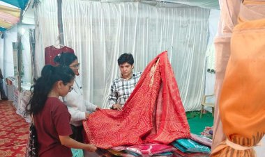 शहीद भगतसिंह स्टेडियम में अमृता हाट का हुआ शुभारंभ, 27 फरवरी तक रहेगा संचालित