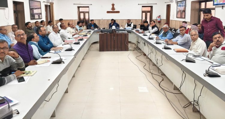 केन्द्र व राज्य सरकार की फ्लैगशिप योजनाओं तथा बजट घोषणाओं की क्रियान्विति प्राथमिकता के साथ सुनिश्चित करें-ज़िला कलक्टर