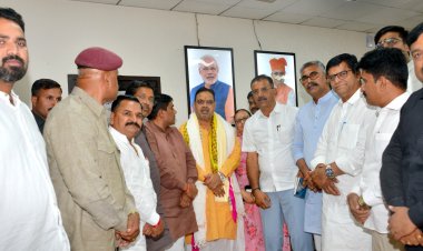 जालोर प्रतिनिधित्व के साथ जयपुर में भाजपा राजपुरोहित समाज की अहम बैठक संपन्न