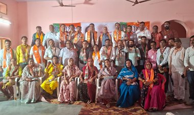 पंडित दीनदयाल उपाध्याय प्रशिक्षण महाअभियान में भाजपा जालोर नगर मंडल का दो दिवसीय प्रशिक्षण वर्ग सम्पन्न