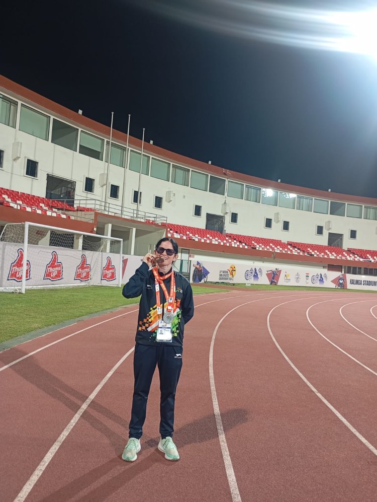 भुवनेश्वर पैरा एथलेटिक्स में जालोर की ललिता गर्ग ने जीते रजत व कांस्य पदक